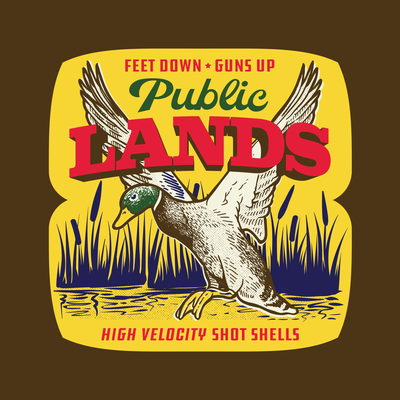 Mallard Shell Box Sticker